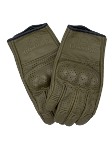 ROKKER GLOVE PERFORATED TUCSON OLIVE